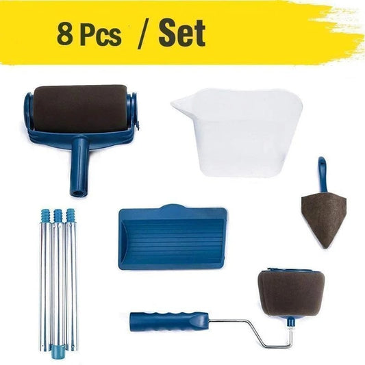 (Father's Day Gift-BIG SALE) Paint Roller Brush Painting Handle Tool-BUY 2 FREE SHIPPING