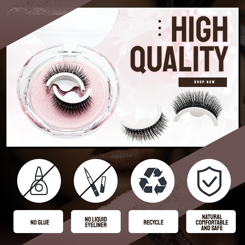 $7.99🔥WATERPROOF 🔥SELF-ADHESIVE EYELASHES