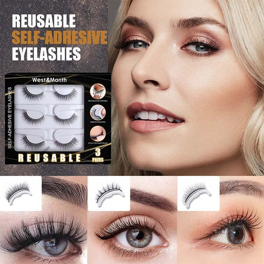 $7.99🔥WATERPROOF 🔥SELF-ADHESIVE EYELASHES