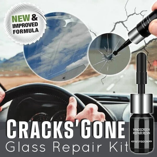 (Promotion - 48% OFF) Cracks Gone Glass Repair Kit (New Formula), BUY MORE GET MORE FREE