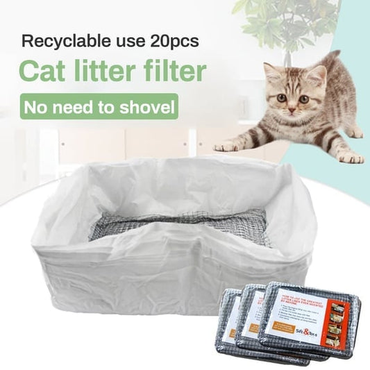 (Hot SALE - 48% OFF) Reusable Cat Litter Liners Bag